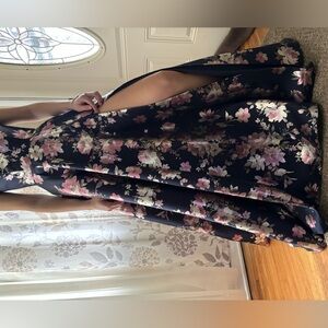 B. Smart Floral Prom Dress